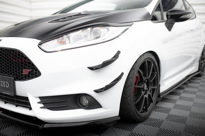Maxton Front Bumper Wings (Canards) Ford Fiesta 7 St Facelift