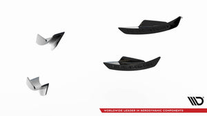 Maxton Front Bumper Wings (Canards) Ford Fiesta 7 St Facelift