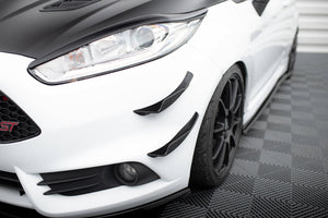 Maxton Front Bumper Wings (Canards) Ford Fiesta 7 St Facelift