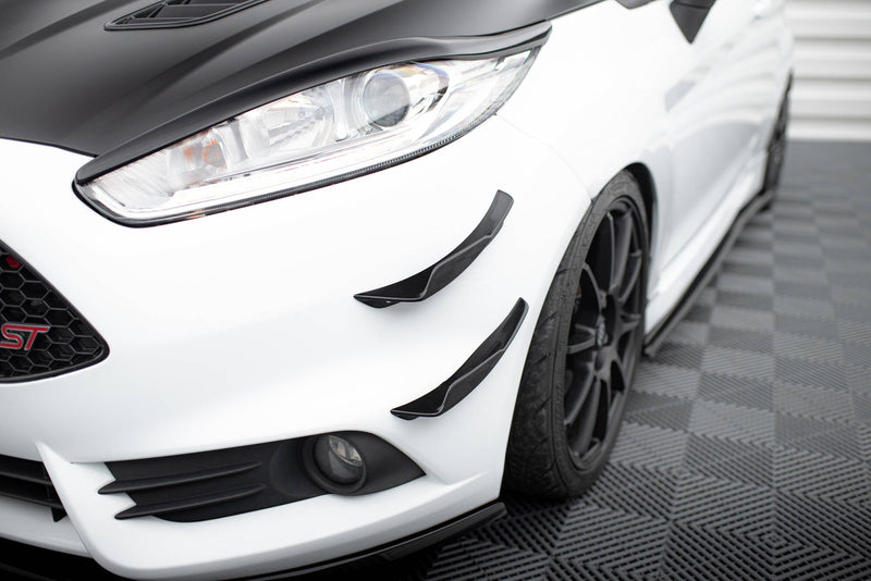Maxton Front Bumper Wings (Canards) Ford Fiesta 7 St Facelift