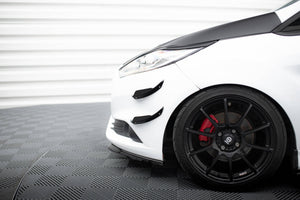 Maxton Front Bumper Wings (Canards) Ford Fiesta 7 St Facelift