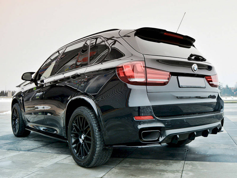 Maxton rear valance til BMW X5 F15 M-PACK – blank sort – billede 1 af 2