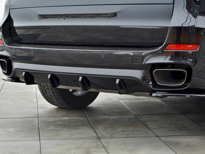 Maxton rear valance til BMW X5 F15 M-PACK – blank sort – billede 2 af 2