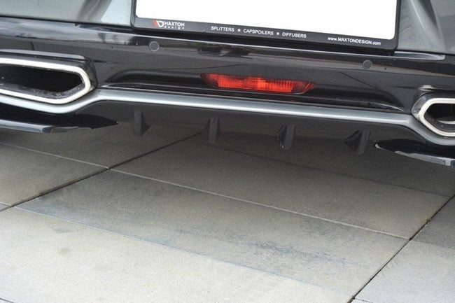 Maxton rear valance til Citroen DS5 – blank sort – billede 1 af 7