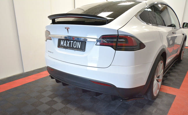 Maxton Rear Valance Tesla Model X - Gloss Black