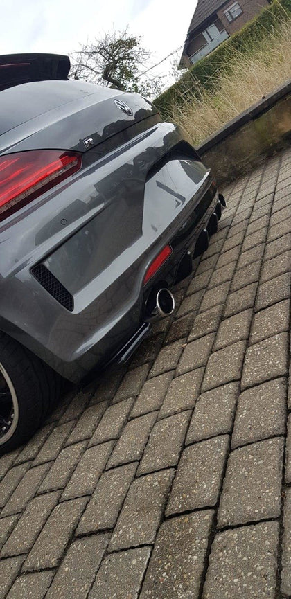 Maxton Rear Valance Volkswagen Scirocco Mk.3 R Facelift - Gloss Black