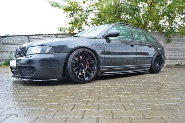 Maxton sideskørter til Audi S4 Avant B5 – blank sort – billede 2 af 6