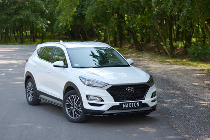 Maxton Side Skirts Diffusers Hyundai Tucson Mk3 Facelift - Gloss Black