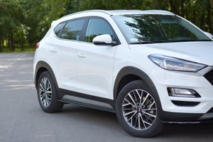 Maxton Side Skirts Diffusers Hyundai Tucson Mk3 Facelift - Gloss Black