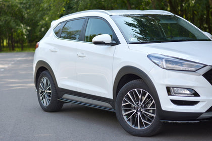 Maxton Side Skirts Diffusers Hyundai Tucson Mk3 Facelift - Gloss Black