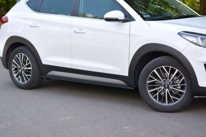 Maxton Side Skirts Diffusers Hyundai Tucson Mk3 Facelift - Gloss Black