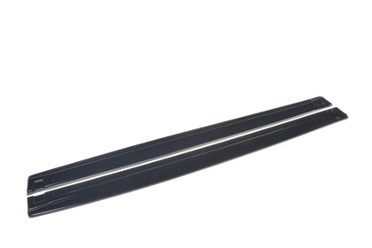 Maxton Side Skirts Diffusers Hyundai Tucson Mk3 Facelift - Gloss Black