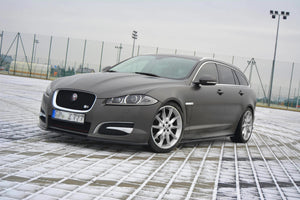 Maxton Side Skirts Diffusers Jaguar Xf (X250) Mk1 Sportbrake S-Pack - Gloss Black