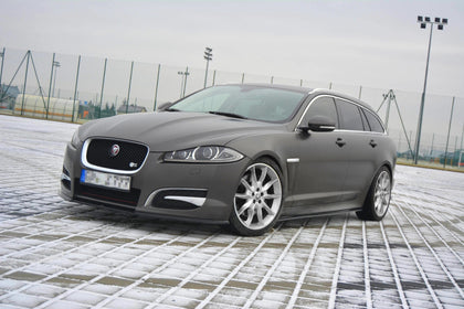 Maxton Side Skirts Diffusers Jaguar Xf (X250) Mk1 Sportbrake S-Pack - Gloss Black