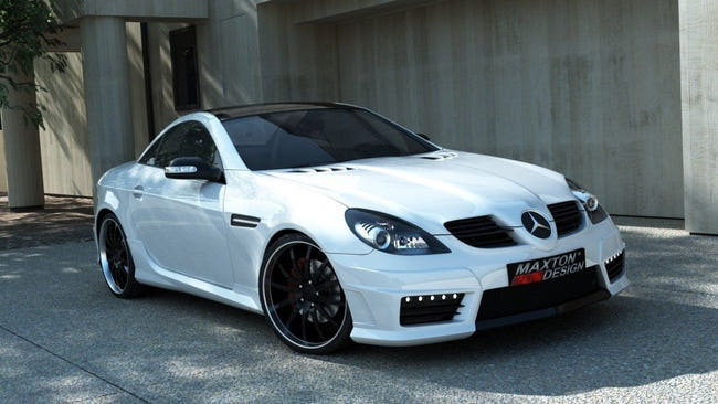 Maxton sideskørter til Mercedes SLK R171 (SLK R172 AMG LOOK) ABS Plastic – billede 1 af 3