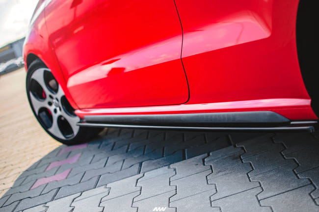 Maxton sideskørter til Volkswagen Polo GTI Mk5 – blank sort – billede 2 af 3
