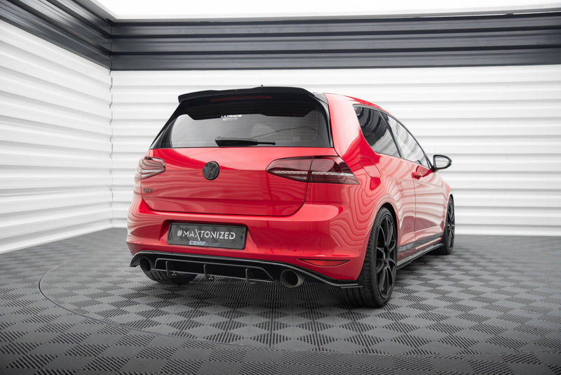 Maxton bagdiffuser til Volkswagen Golf Mk7 GTI Clubsport – billede 2 af 2