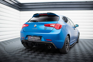 Maxton rear valance til Alfa Romeo Giulietta (Exhaust On Both Sides Version) – blank sort – billede 2 af 5
