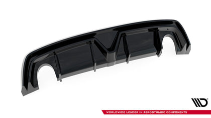 Maxton rear valance til Alfa Romeo Giulietta (Exhaust On Both Sides Version) – blank sort – billede 4 af 5