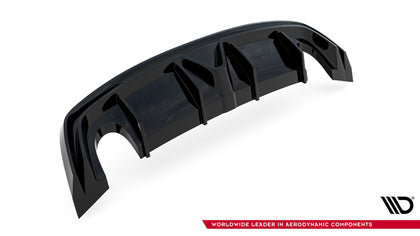 Maxton rear valance til Alfa Romeo Giulietta (Exhaust On Both Sides Version) – blank sort – billede 5 af 5