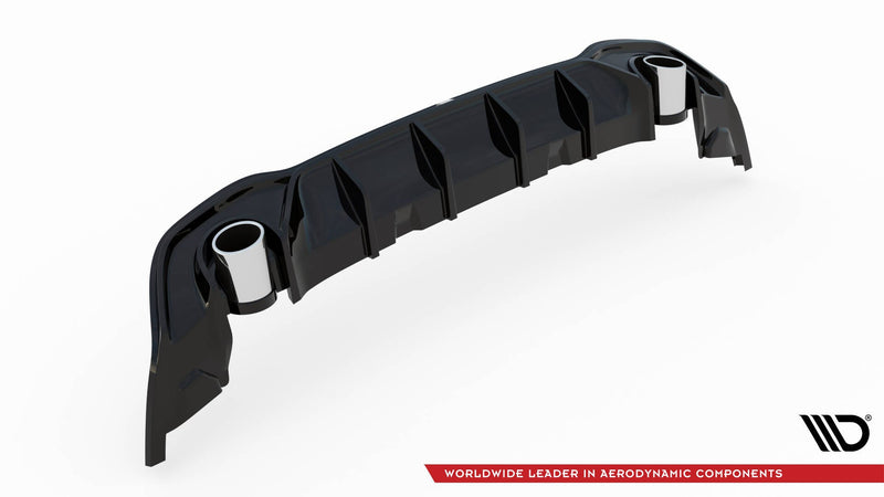 Maxton rear valance til Volkswagen Golf GTE / R-Line Mk8 / Mk8 Facelift – billede 6 af 8