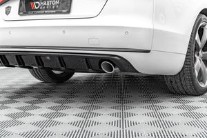 Maxton rear valance til Audi A8 D4 – blank sort – billede 5 af 7