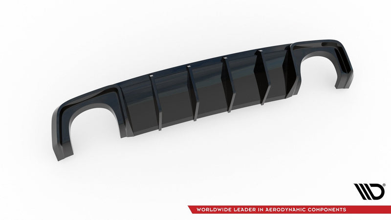 Maxton rear valance til Audi RS3 8V Sportback – blank sort – billede 6 af 7