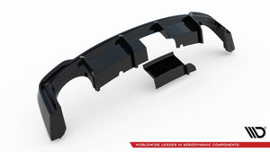 Maxton Rear Valance Audi RS6 C8 / RS7 C8 - Gloss Black