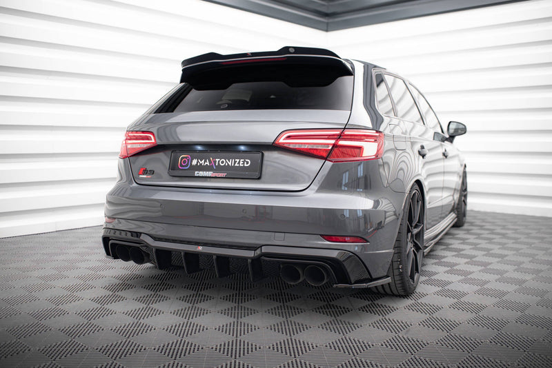 Maxton rear valance til Audi S3 Sportback 8V Facelift – billede 1 af 6