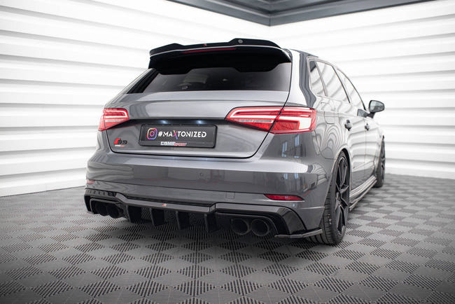 Maxton rear valance til Audi S3 Sportback 8V Facelift – billede 1 af 6
