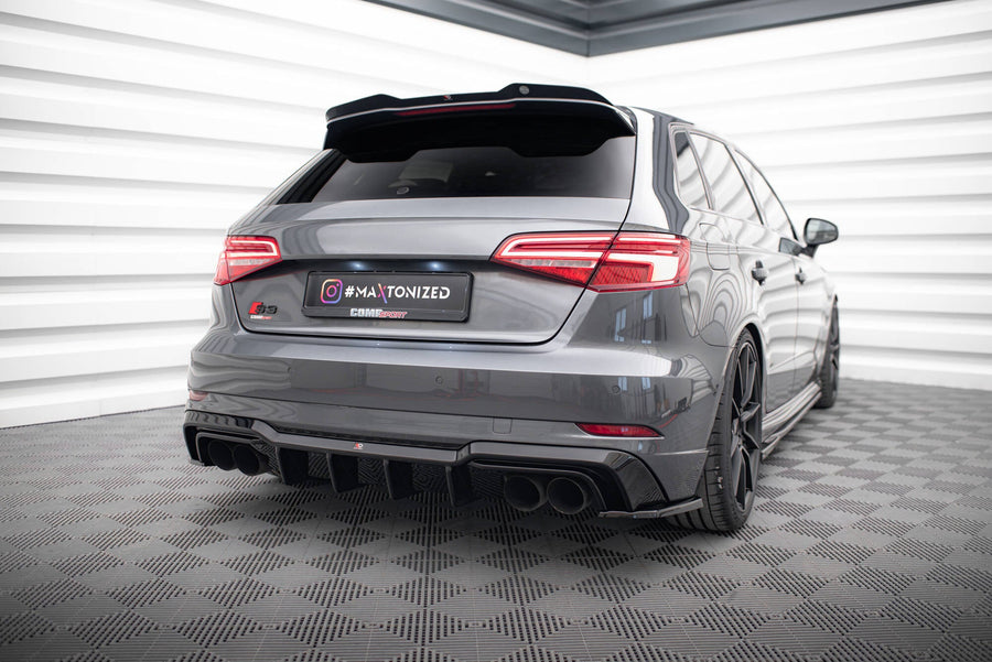 Maxton rear valance til Audi S3 Sportback 8V Facelift – billede 1 af 6