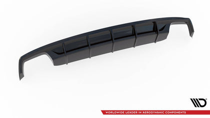 Maxton rear valance til Audi S8 D4 Facelift – blank sort – billede 7 af 7