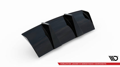 Maxton rear valance til Audi TT RS 8S – blank sort – billede 4 af 5