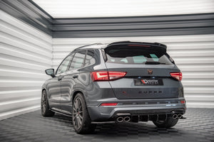 Maxton rear valance til Cupra Ateca Mk1 / Mk1 Facelift – blank sort – billede 2 af 9