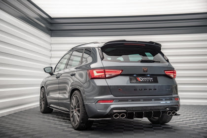 Maxton rear valance til Cupra Ateca Mk1 / Mk1 Facelift – blank sort – billede 2 af 9