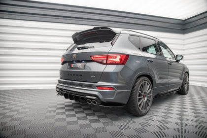 Maxton rear valance til Cupra Ateca Mk1 / Mk1 Facelift – blank sort – billede 3 af 9