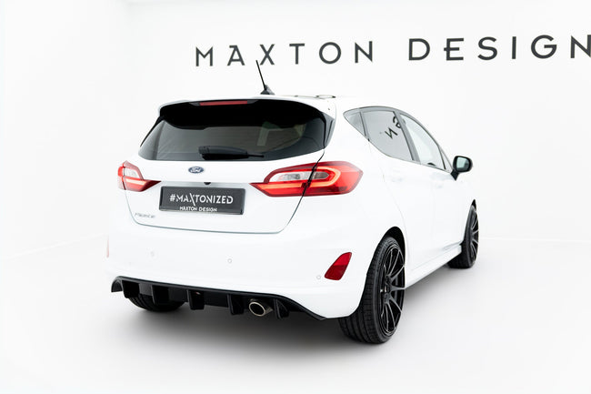 Maxton rear valance til Ford Fiesta Mk8 ST-Line – blank sort – billede 1 af 5