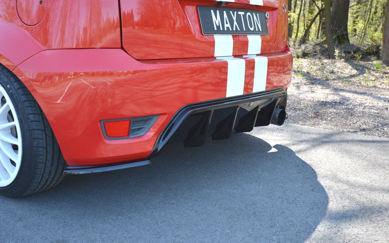 Maxton Rear Valance Ford Fiesta St Mk6 - Gloss Black