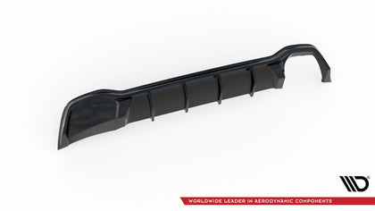 Maxton Rear Valance Ford Focus St-Line Estate Mk4 - Gloss Black