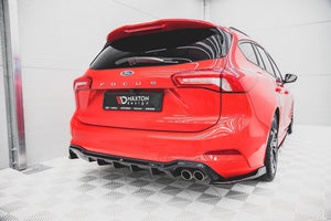 Maxton Rear Valance Ford Focus St-Line Estate Mk4 - Gloss Black