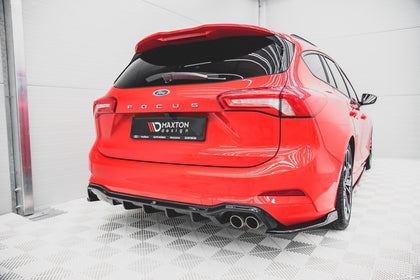 Maxton Rear Valance Ford Focus St-Line Estate Mk4 - Gloss Black