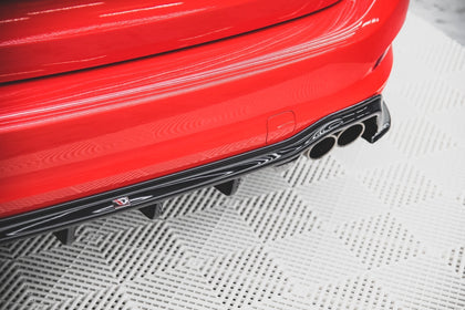 Maxton Rear Valance Ford Focus St-Line Estate Mk4 - Gloss Black