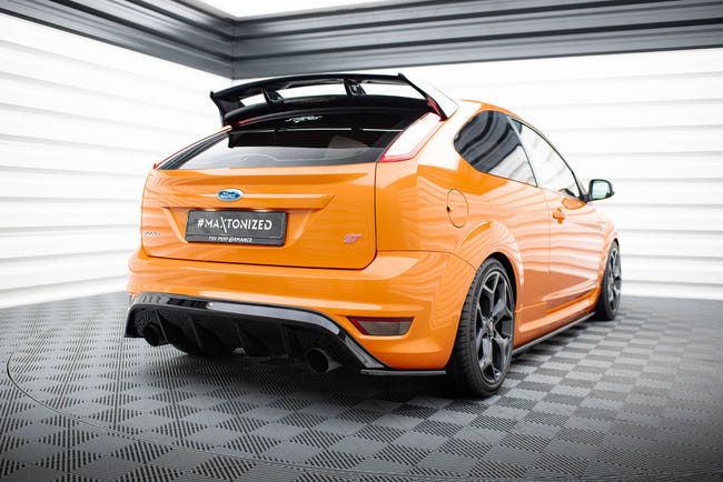 Maxton Rear Valance Ford Focus St Mk2 Fl - Gloss Black