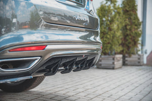 Maxton rear valance til Ford Mondeo Vignale Mk5 Facelift – blank sort – billede 5 af 7