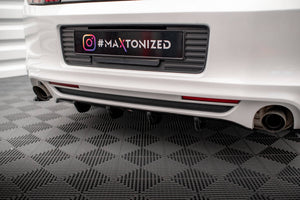 Maxton rear valance til Ford Mustang Mk5 Facelift – blank sort – billede 2 af 7
