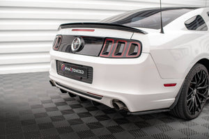 Maxton rear valance til Ford Mustang Mk5 Facelift – blank sort – billede 4 af 7