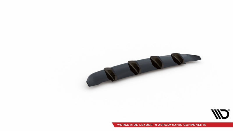 Maxton rear valance til Ford Mustang Mk5 Facelift – blank sort – billede 6 af 7