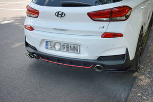 Maxton rear valance til Hyundai I30 N Mk3 Hatchback – blank sort – billede 3 af 6