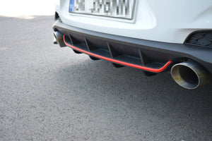 Maxton rear valance til Hyundai I30 N Mk3 Hatchback – blank sort – billede 2 af 6
