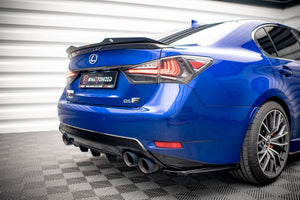 Maxton rear valance til Lexus GS F Mk4 Facelift – blank sort – billede 4 af 6